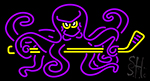 Octopus Hockey Neon Sign