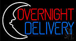 Overnight Delivery Neon Sign