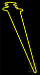 Sword Logo Neon Sign