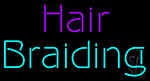 Hair Braidins Neon Sign