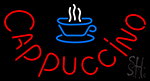 Cappuccino With Cup Neon Sign