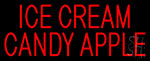 Ice Cream Candy Apple Neon Sign