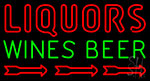 Liquor Wings Beer Neon Sign