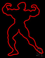 Muscle Man Neon Sign