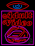Watch Adult Video Neon Sign