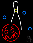 66 Bowl Neon Sign