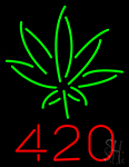 420 Herbal Neon Sign
