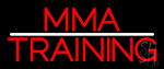 Mma Training Martial Arts Gym Neon Sign