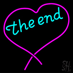 The End Heart Neon Sign