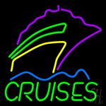 Cruises With Logo Neon Sign