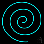 Hypnotic Spiral Neon Sign