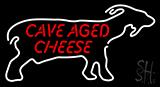 Cave Aged Cheese Neon Sign