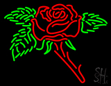 Rose Logo Neon Neon Sign