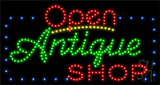 Antiques Shop Animated LED Sign