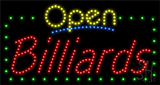 Billiards Animated LED Sign