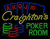 Poker Room Logo Neon Sign