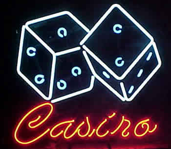 Casino Dies Neon Sign