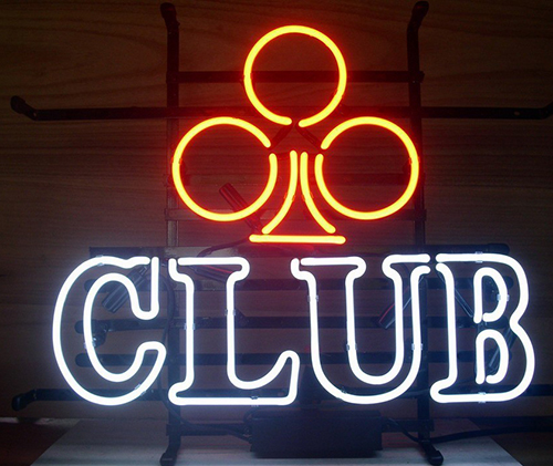 Club Logo Neon Sign