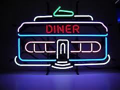 Dinner House Logo Neon Sign
