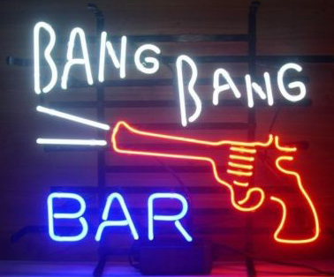 New Bang Bang Bar Logo Neon Sign