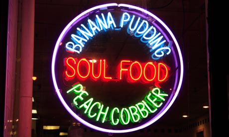 Soul Food Logo Neon Sign