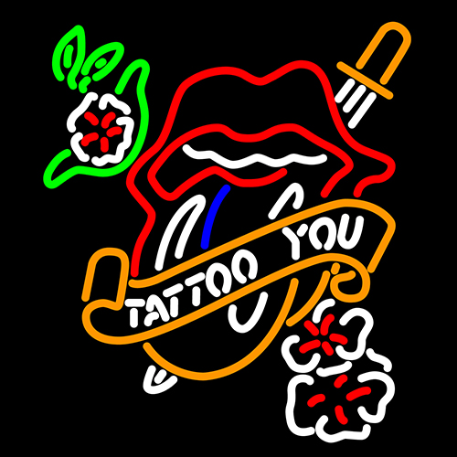 Tattoo You Neon Sign