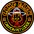 Custom Camp Bark Canyon Pet Lodge Neon Sign 1