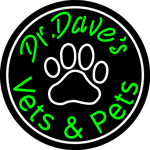 Custom Dr Daves Vets And Pets Neon Sign 6