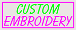 Custom Embroidery Neon Sign 9