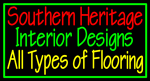 Custom Southern Heritage Interior Designs Neon Sign 1