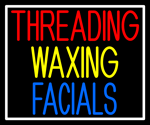 Custom Threading Facials Waxing Neon Sign 3