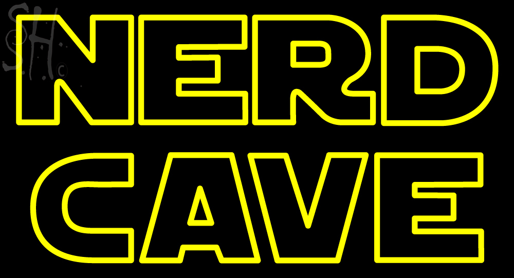 Custom Nerd Cave Neon Sign 1 | Neon Signs | Neon Light