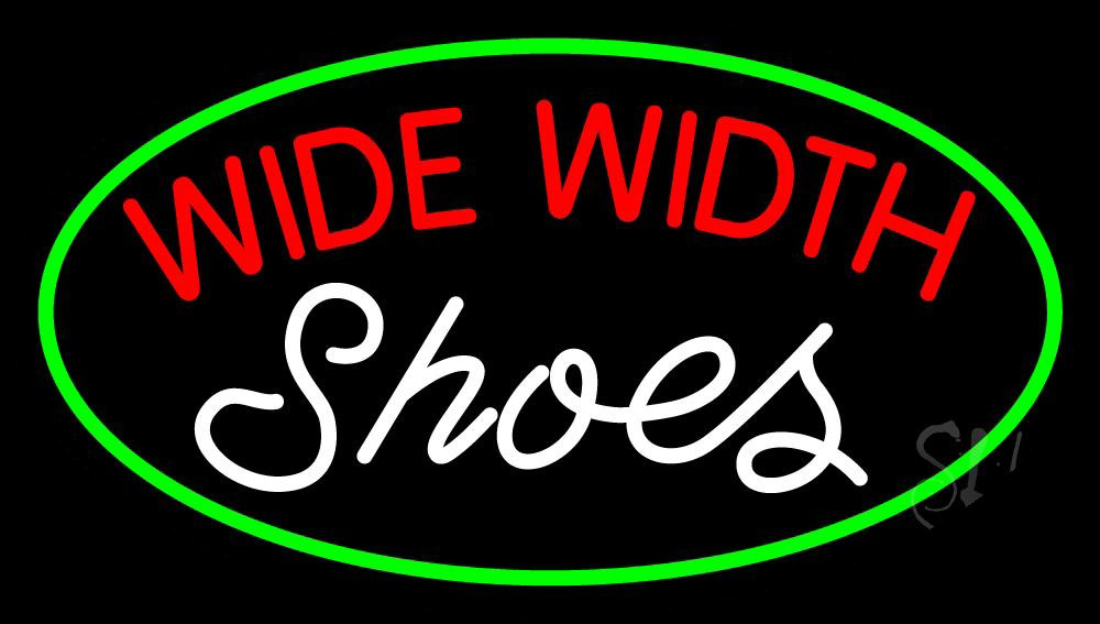 neon wide width shoes