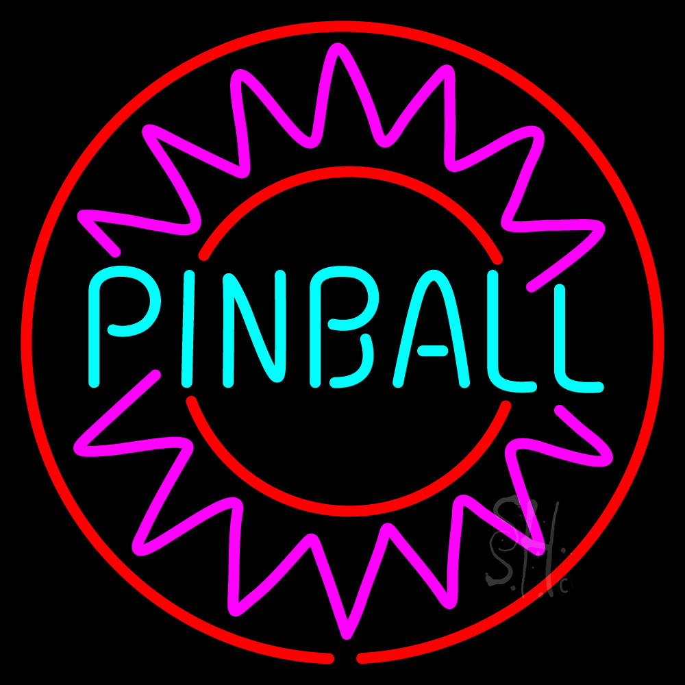 Pinball 1 Neon Sign | Games Neon Signs | Neon Light