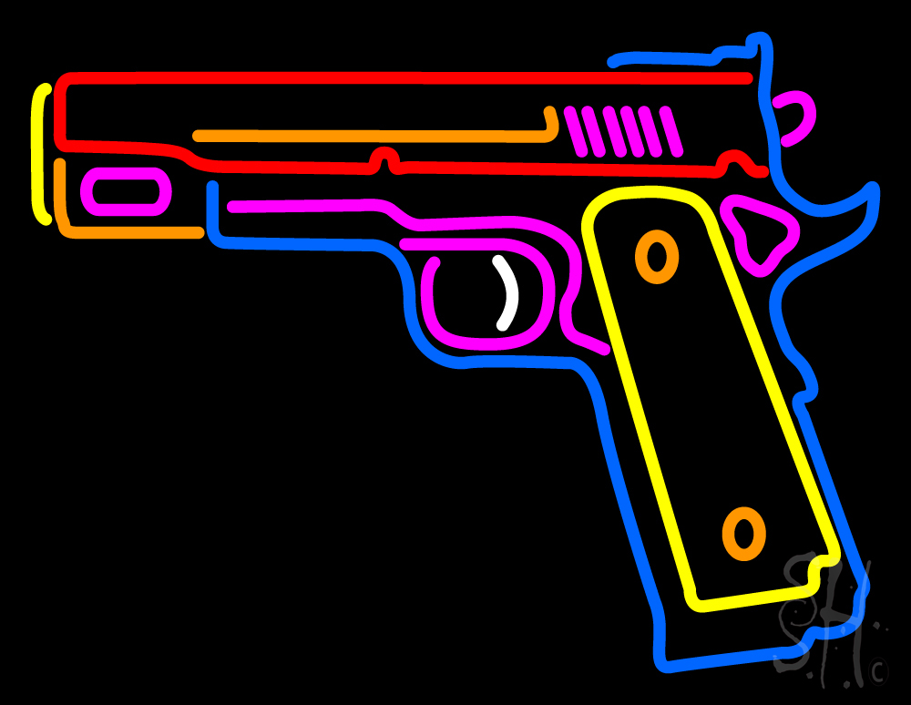 neon gun light