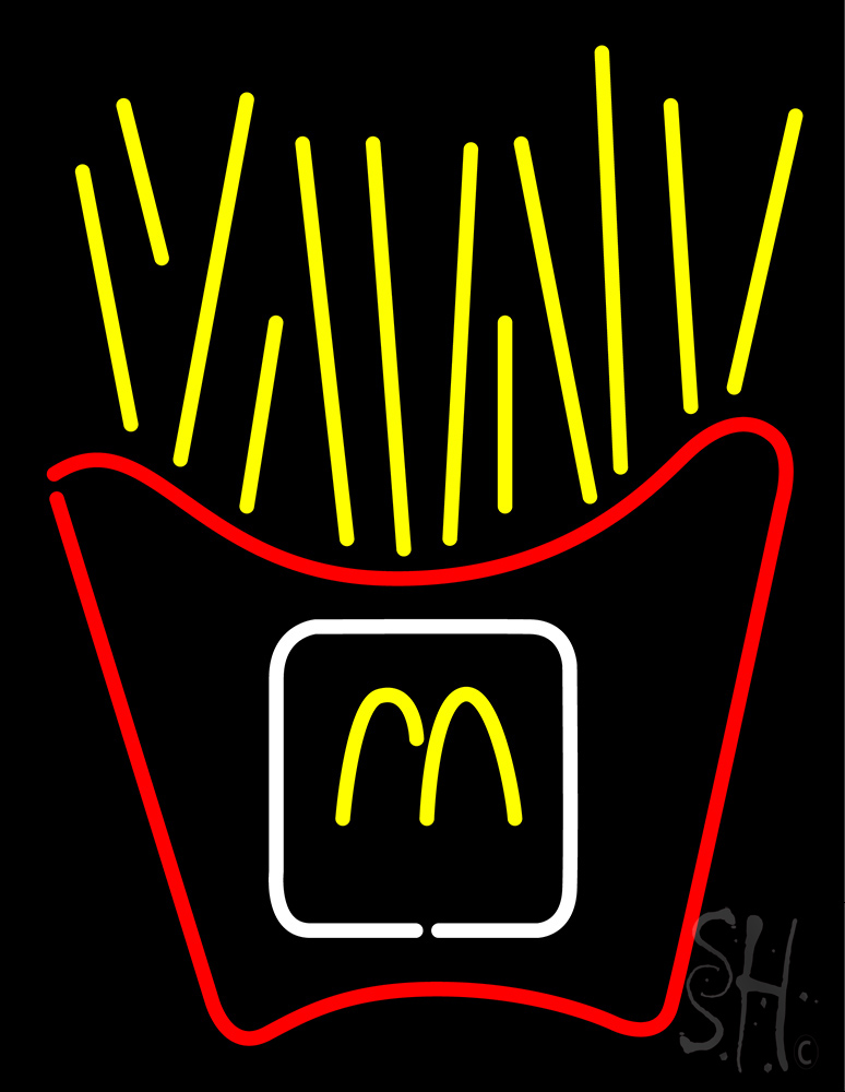 mcdonalds light up sign