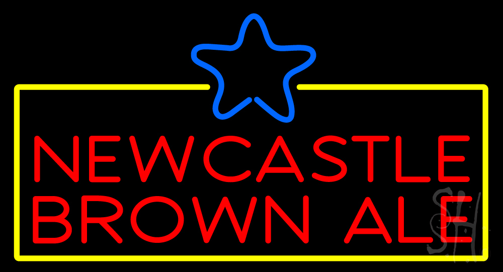 Newcastle Brown Ale Neon Sign Business Neon Signs Neon Light