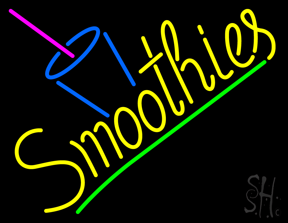 Smoothies Neon Sign | Dessert Neon Signs | Neon Light