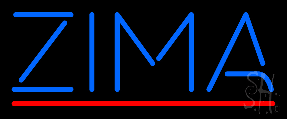 Zima Neon Sign | Business Neon Signs | Neon Light