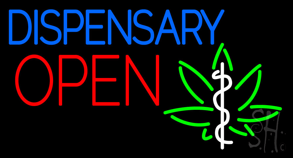Dispensary Open Neon Sign Medical Neon Signs Neon Light