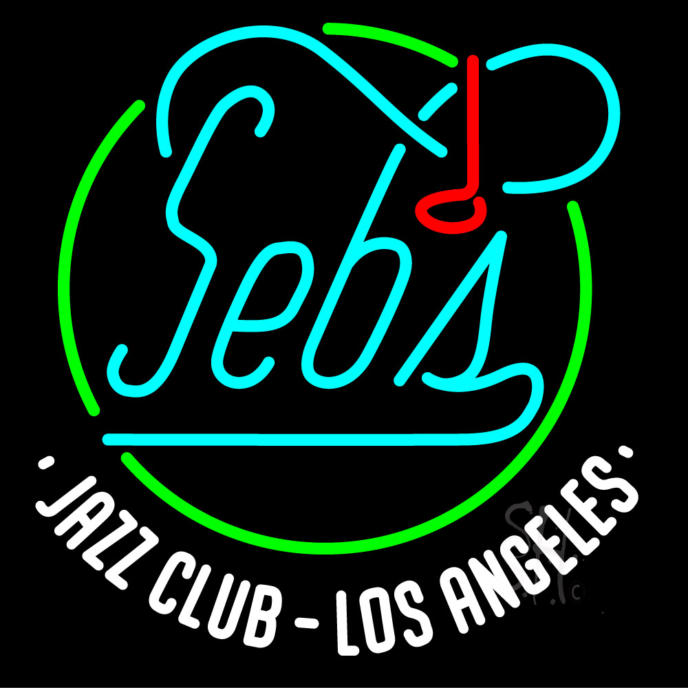 Sebs Jazz Club Los Angeles Neon Sign | Sebs Neon Signs | Neon Light