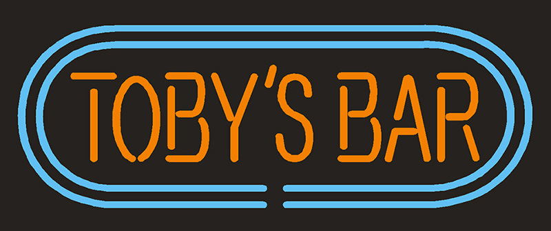 Tobys Bar Neon Sign