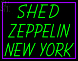 Cusom Shed Zeppelin New York Neon Sign 1