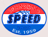 Custom Johnson Speed Shop Neon Sign 4
