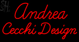Custom Andrea Cecchi Design Neon Sign 4