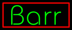 Custom Barr Neon Sign 3