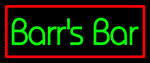 Custom Barr Neon Sign 5
