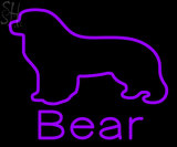 Custom Bear Dog Neon Sign 1