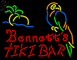 Custom Bennetts Tiki Bar Neon Sign 7