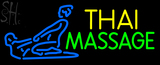 Custom Blue Thai Massage Logo Neon Sign 3